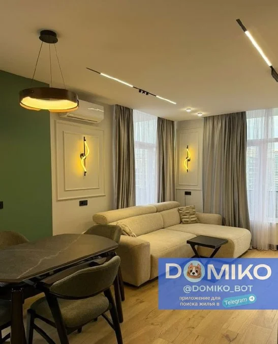Квартира 1+1, 62 м²