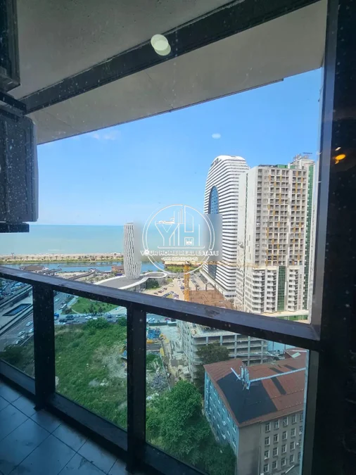 1+1 на 2 room apartment for rent რუსთაველის უბანი, in batumi улица Пиросмани 19 Khimshiashvili District
