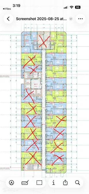 1+1 на Sunrise Residence Багратиони ул. 135 Bagrationi District