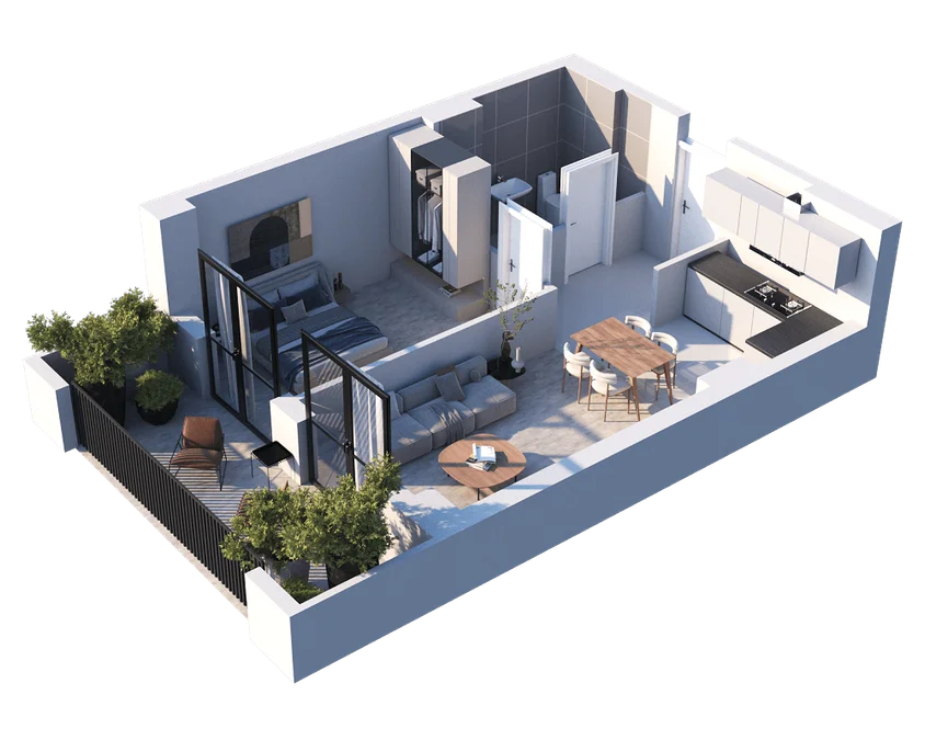 2 room flat for sale. Nadzaladevi