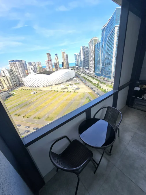 1+1 на Bagrationi Residence Batumi Bagrationis Shes. 131ა ბაგრატიონის უბანი