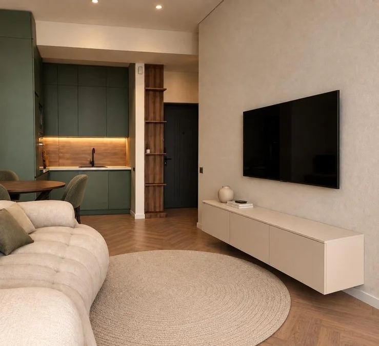 Монолит Green City: 2-комнатная, 62,0 м²