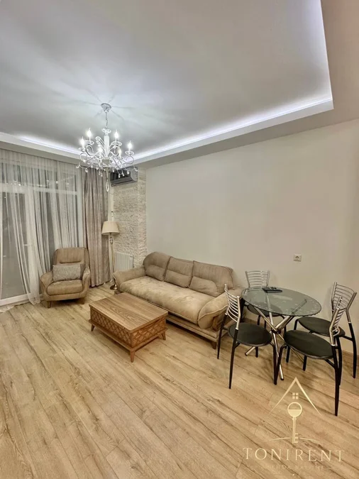 2-комнатная квартира с отдельной спальней, 50 м² - $600