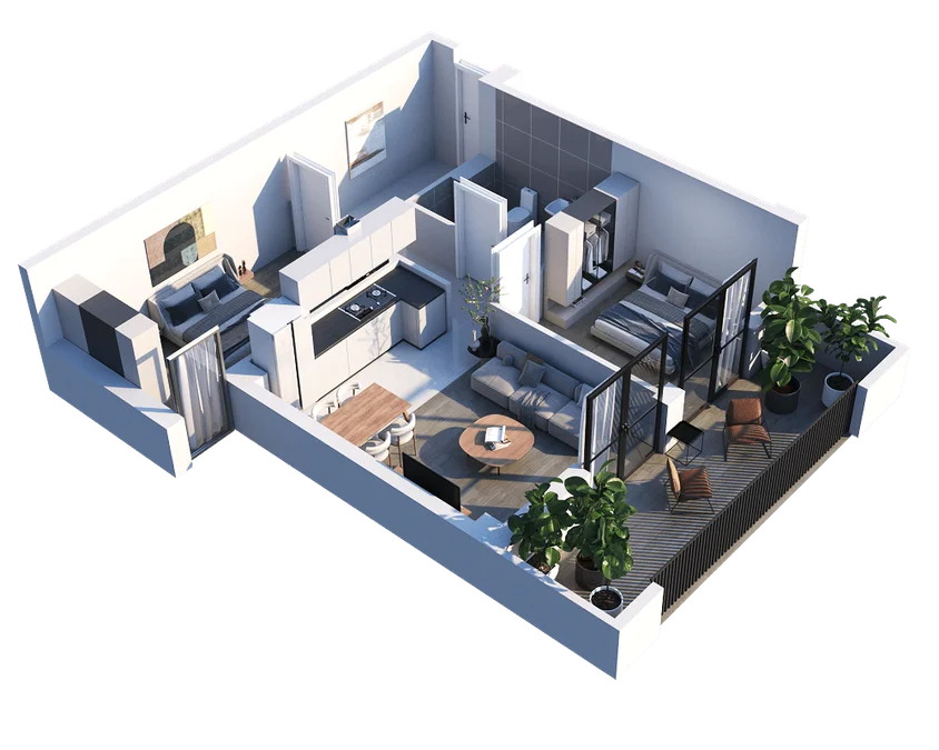 3 room flat for sale. Nadzaladevi