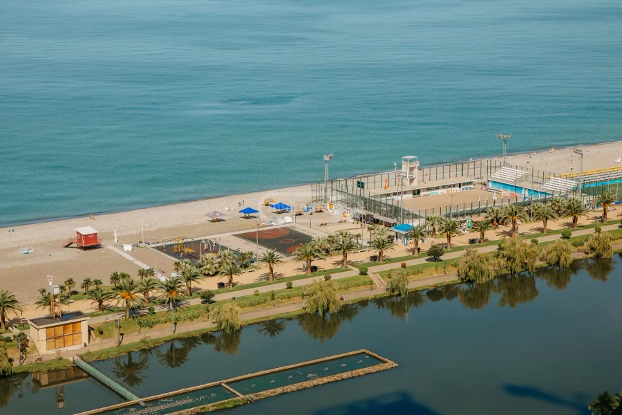 1+1 на NBG Beach Panorama проспект Жиули Шартава 10 ხიმშიაშვილის უბანი