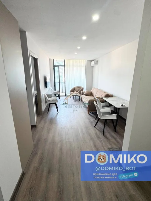 Долгосрочная аренда 1+1 на Bagrationi Residence Bagrationi str. 131a Bagrationi District