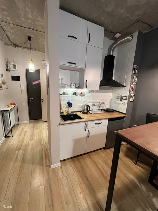 Green Alley: Студия, 35.0 м²