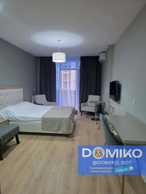 Студия, квартира площадью 34 м²