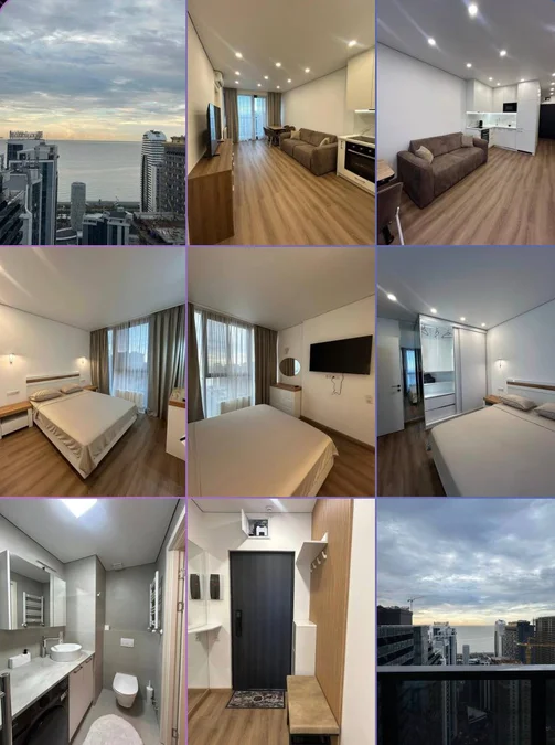 2-комнатная квартира в BlueSky Tower, $1200