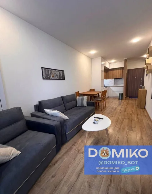 1+1 комнатная квартира, 45 м²