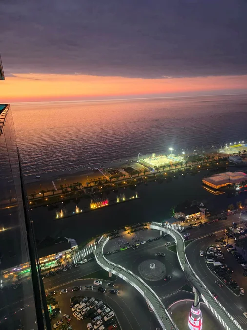 Студия с панорамным видом на море в Orbi City (блок D), посуточно
