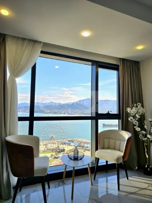 1+1 на Porta Batumi Tower Egnate Ninoshvili Street 2 ძველი ბათუმის უბანი
