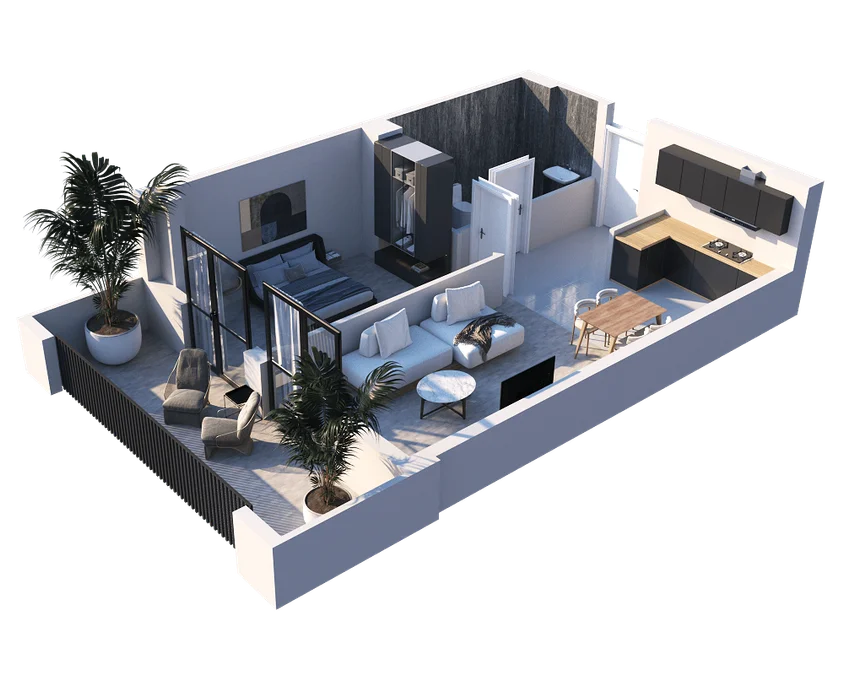 2 room flat for sale. Nadzaladevi