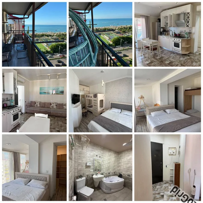 3-комнатная квартира, 72 м², $800