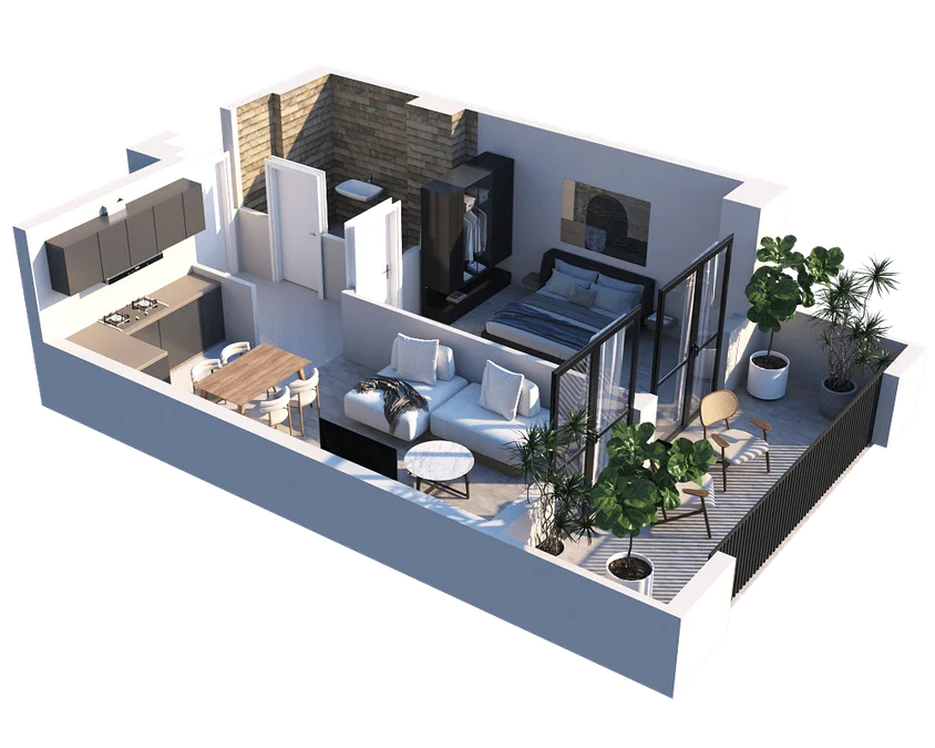 2 room flat for sale. Nadzaladevi