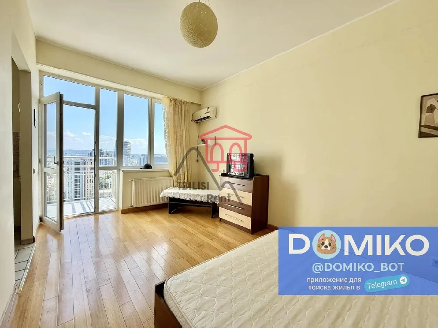 Студия, 17/19 этаж, 47 кв/м, 600 USD/месяц