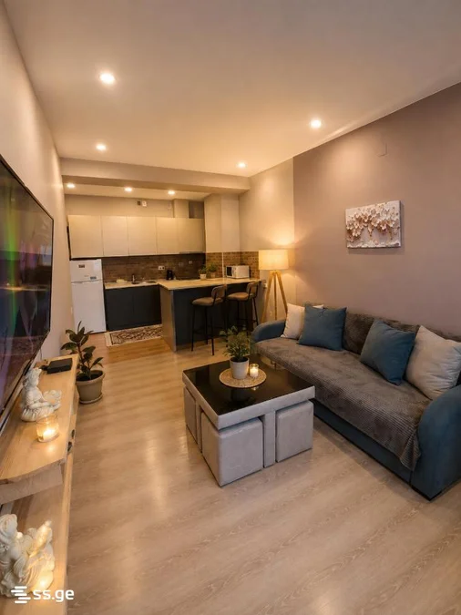 2 room Flat Daily rent. Gldani