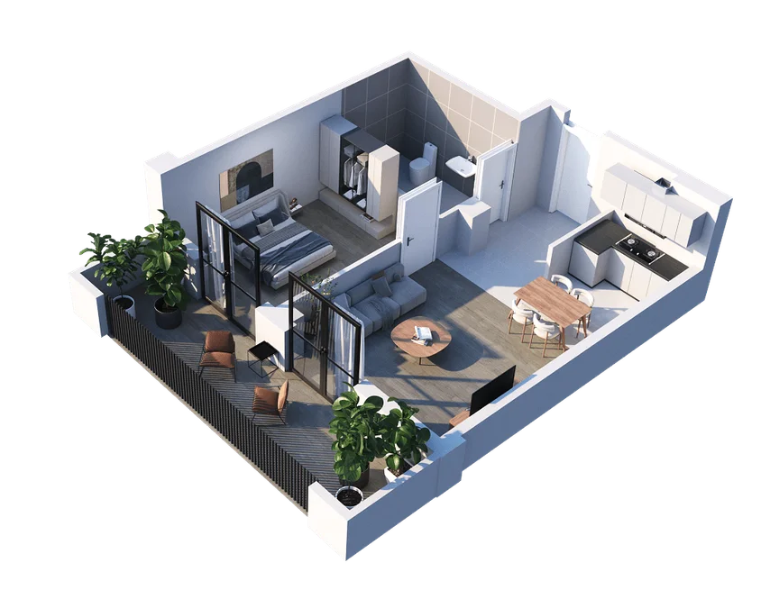 2 room flat for sale. Nadzaladevi