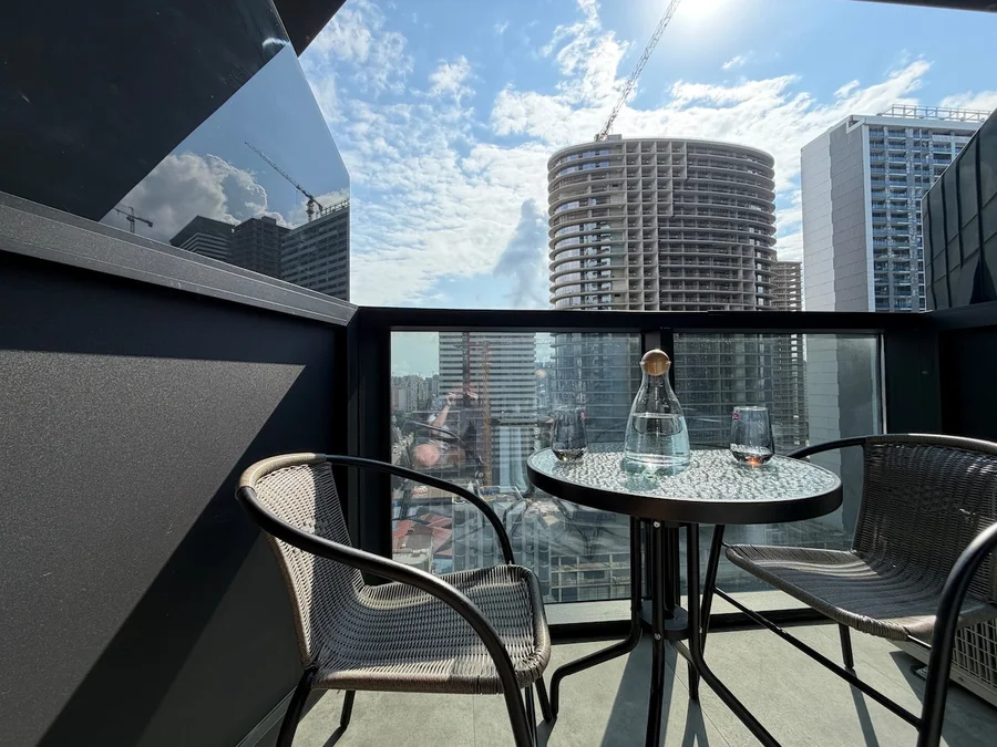 Стильная студия в Blue Sky Tower рядом с морем