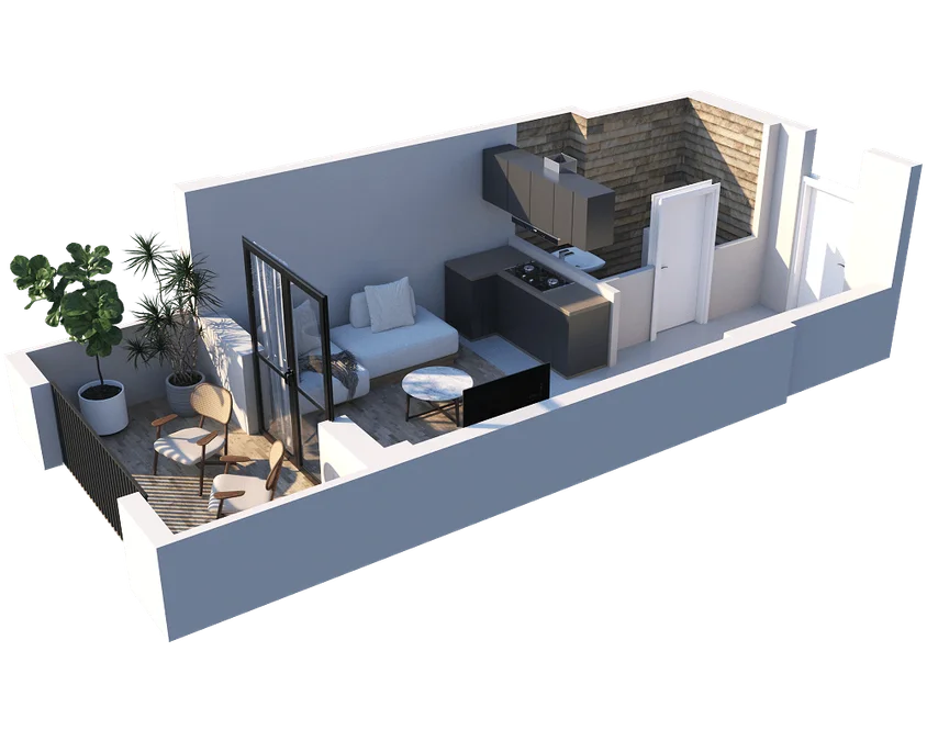 1 room flat for sale. Nadzaladevi