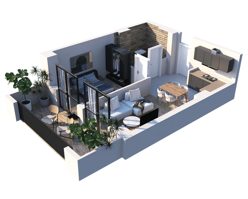 2 room flat for sale. Nadzaladevi