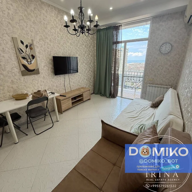 1+1 room, 55 m² apartment