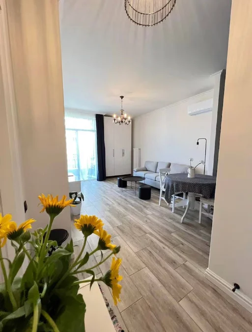 2-комнатная, Новый Бульвар, 46 м², $600/мес