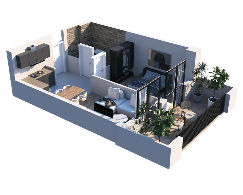 2 room flat for sale. Nadzaladevi
