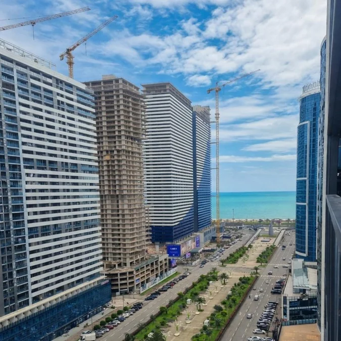 BlueSky Tower: Студия, 40.0 м²