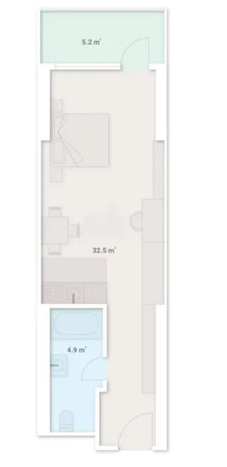 Студия на Sherif Khimshiashvili St 10 Khimshiashvili District