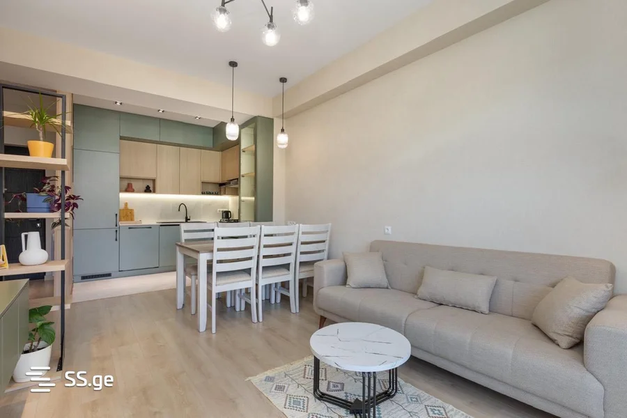 2 room Flat For Rent. Districts of Vazha-Pshavela