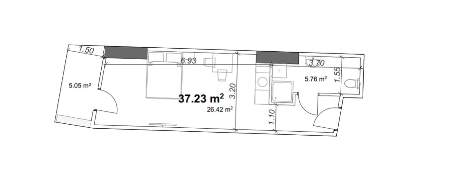 Студия на White Sails Airport road 5 Airport District
