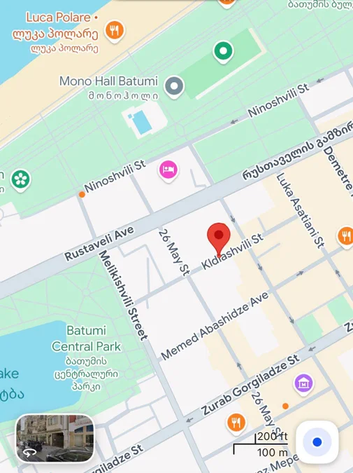 Квартира в Старом Батуми, рядом с Sheraton! 2+1, 60 м²
