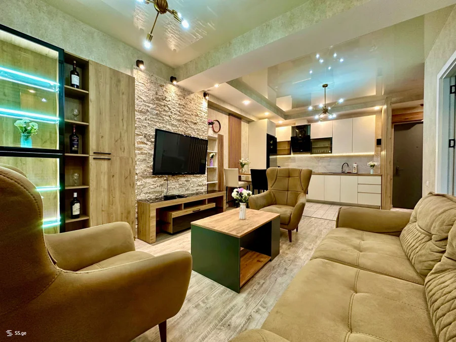 2 room Flat Daily rent. Gldani