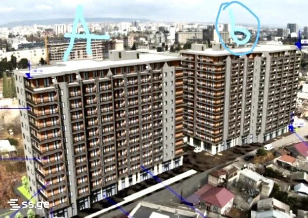 2-комнатная квартира на продажу. Навтлуги