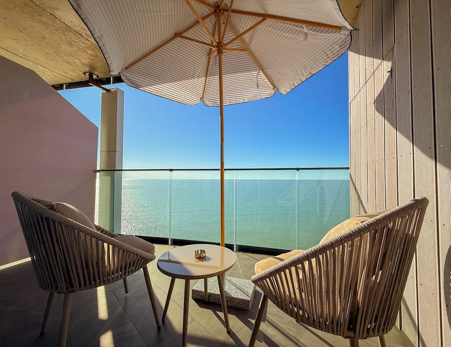 Marina Club , Студия "Emerald" , Вид на море