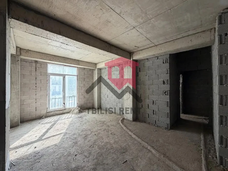 3-комнатная квартира (черный каркас) в Ортачала, 95 м²