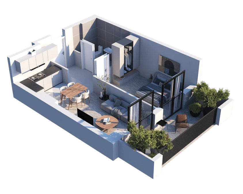2 room flat for sale. Nadzaladevi