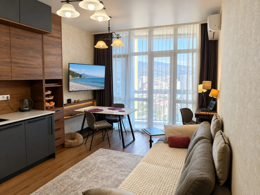 1-bedroom с новым ремонтом в DS Chavchavadze 2