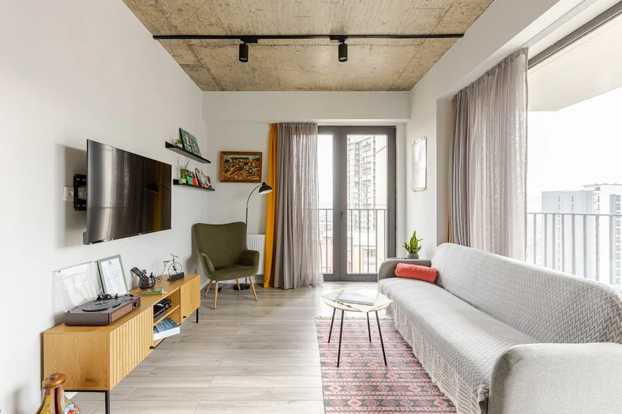 All Green LOFT , Потрясающие виды , 2 балкона и кондиционер