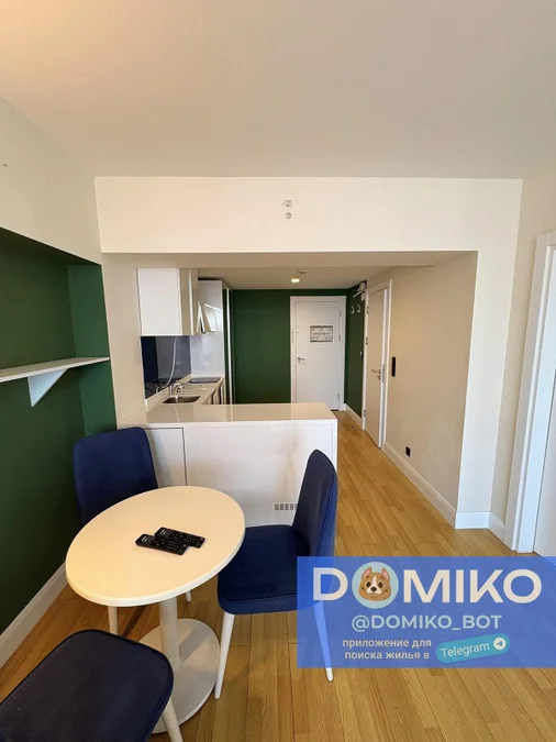 1+1 комнатная квартира, 45 м²