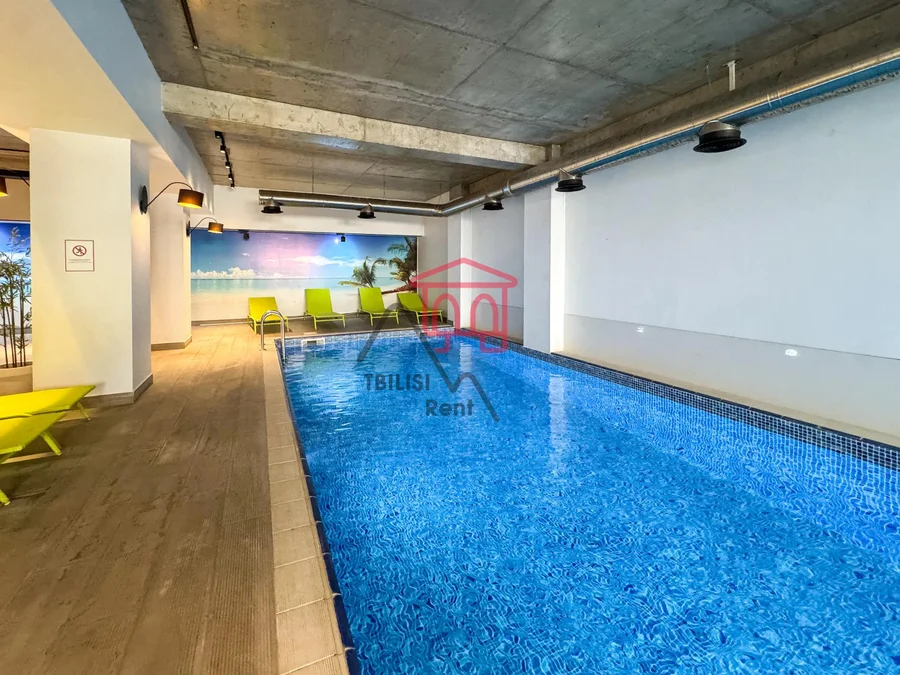 Квартира в престижном жилом комплексе VR (Villa Residence). В доме 2 бассейна для жильцов, терраса на крыше, к