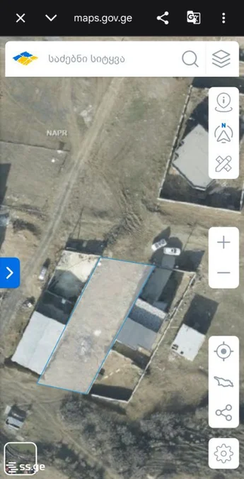 Участок на продажу. Диди Дигоми
