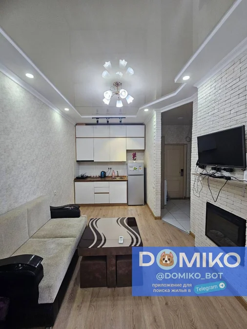 1+1 комнатная квартира, 39 м²