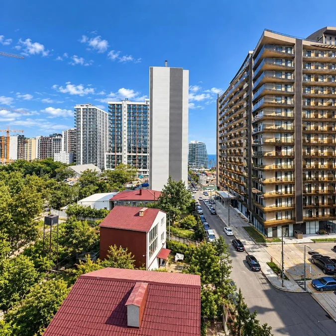 2+1 в Ande Towers, 68 м², черный каркас, $83,000