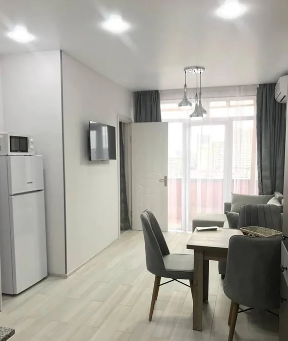 1+1 room, m² apartment