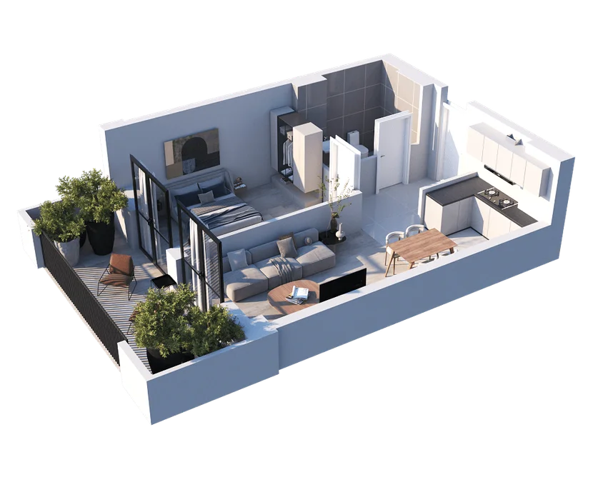2 room flat for sale. Nadzaladevi