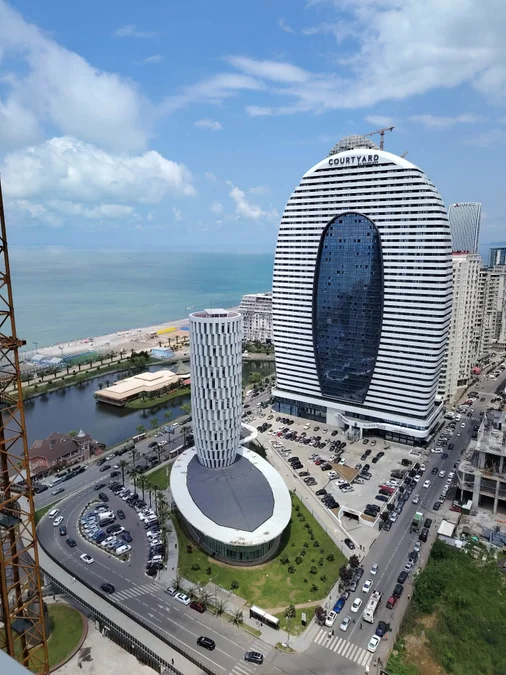 Студия посуточно в Orbi City, блок D1