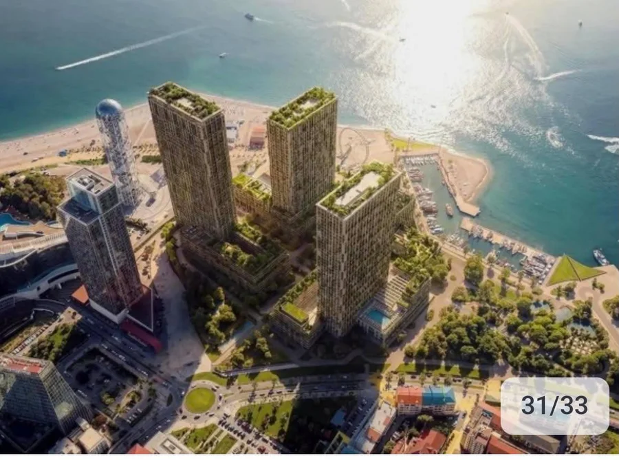 Студия -$99000 SilkTower СтарыйБатуми Грузия виднаморе инвестиции недвижимость