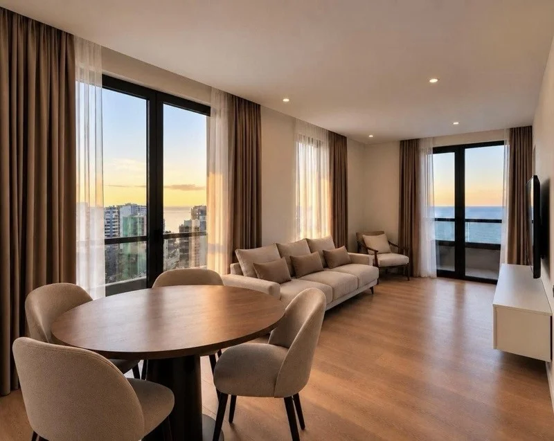 Sea Home : 3 комнаты, 89,0 м²